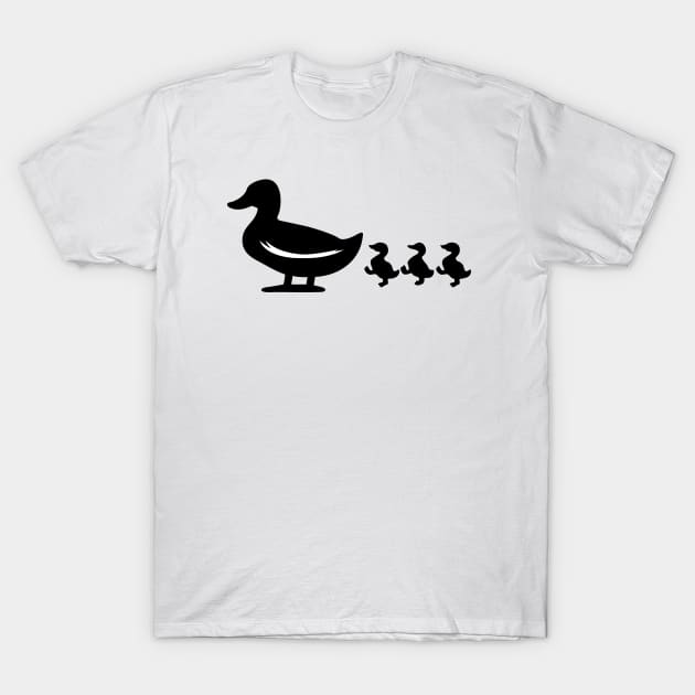 Duck & Ducklings T-Shirt by AustralianMate